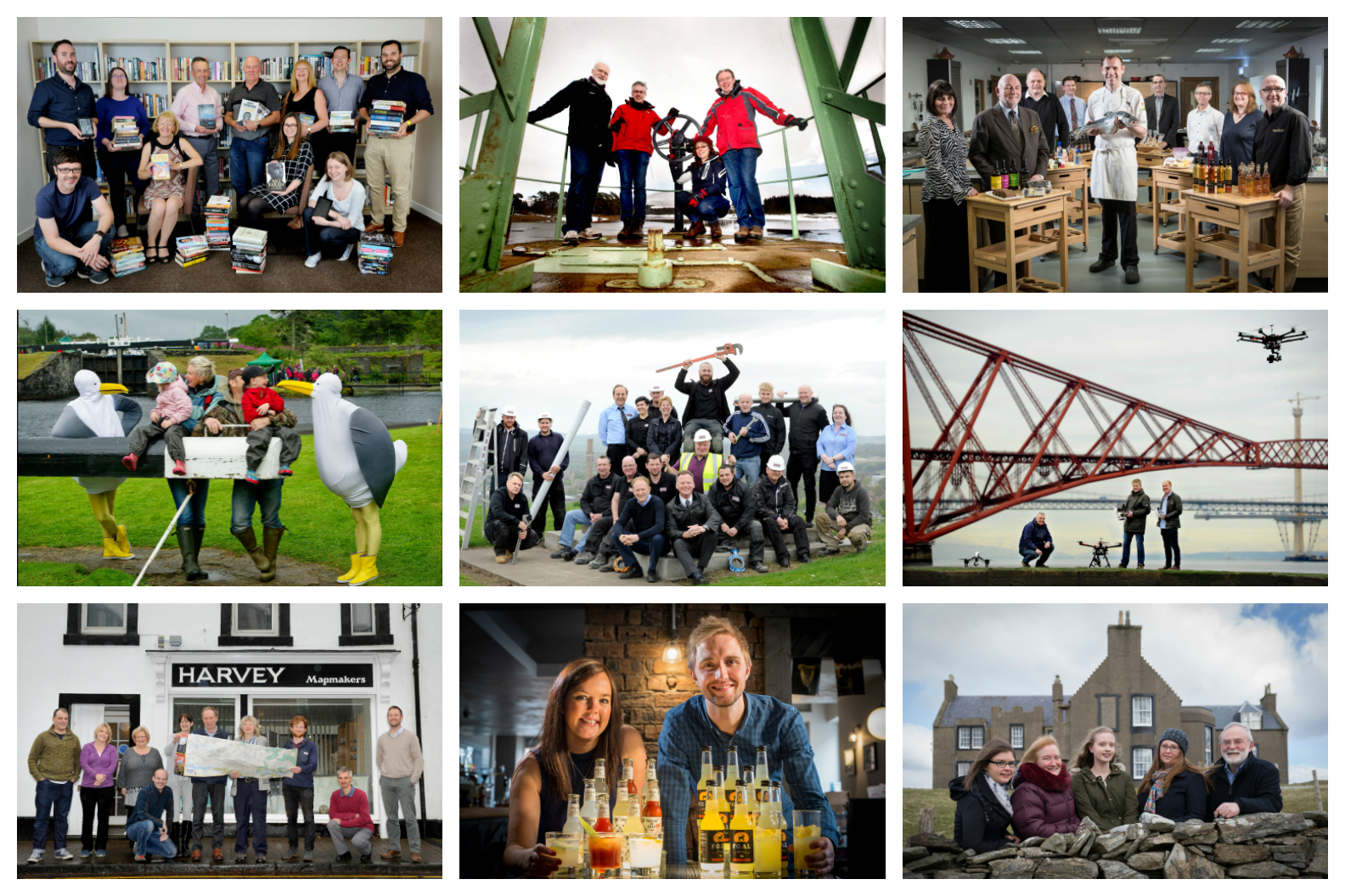 Some of Scotland's consortium co-operatives, community co-operatives and employee-owned businesses