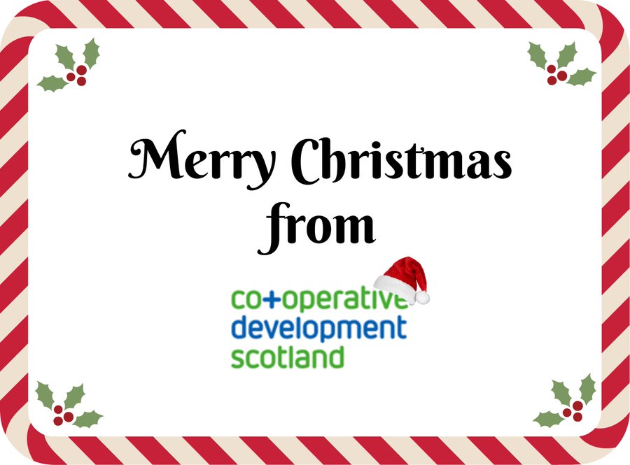 Merry Christmas from Co-operative Development Scotland